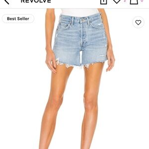 Agolde parker long shorts size 29